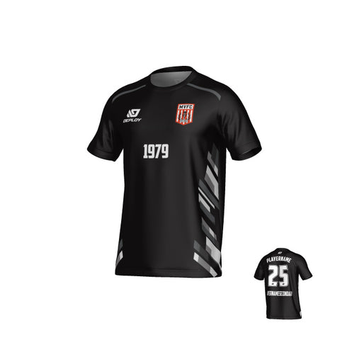 MOSS VALE FC SUMMER - TURBO - BLACK