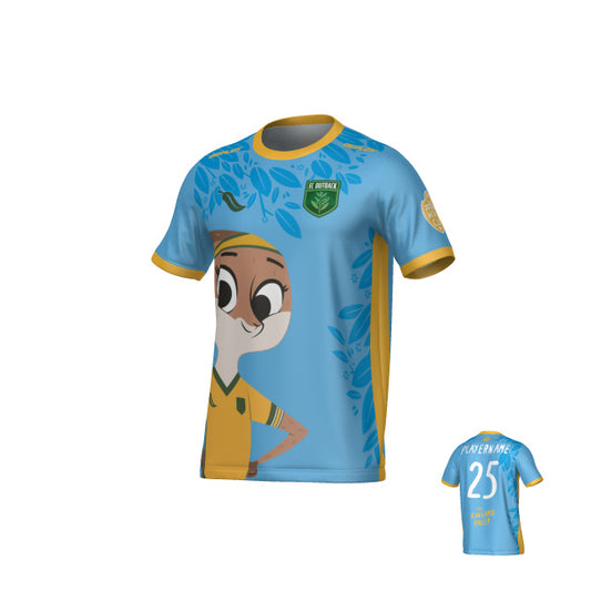 Luna Roo Football Jersey - Blue