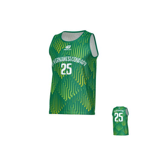 Drips Sports Singlet - Green