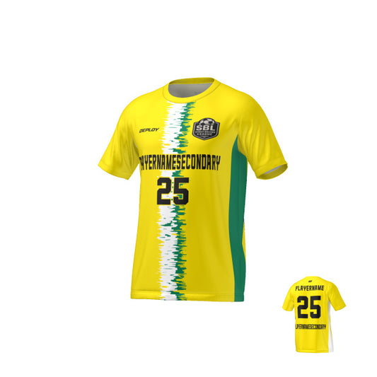 Street Ballers League- Flight Jersey Static- Yellow
