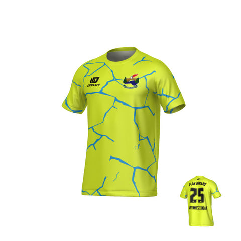 SDSFA SUMMER - CRACKS - NEON YELLOW