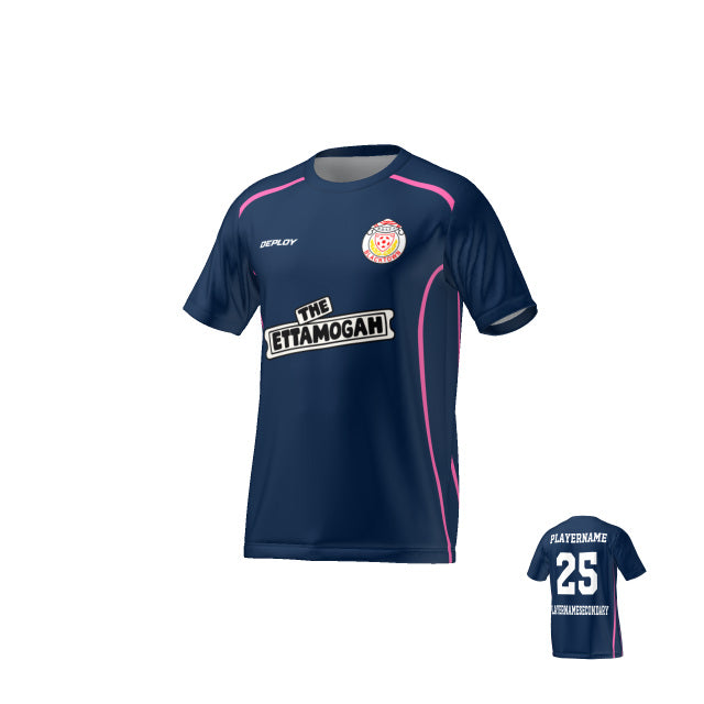 BDSFA - Lines - Navy & Pink