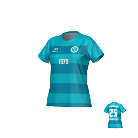 Hoops Womens Jersey - Teal