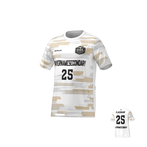 Street Ballers League - Flight Jersey Glitch - White