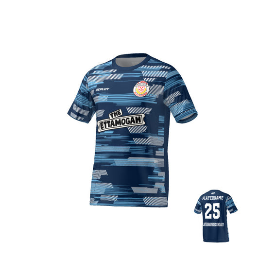 BDSFA - Glitch - Navy & Sky Blue