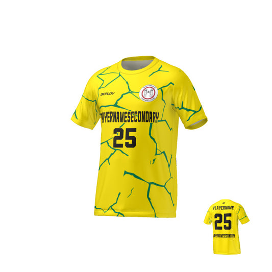 Northbridge FC - Flight Jersey Cracks - Yellow