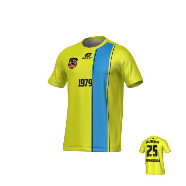 CHANDLER FUTSAL SUMMER - EDGE - NEON YELLOW & SKY BLUE