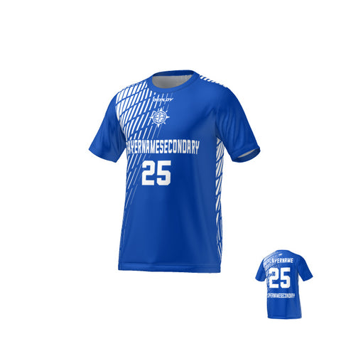 Flight Jersey Gradient - Royal Blue