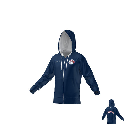 Sportz Braves Softball Club - Versa Zip Hoodie - Unisex & Youth