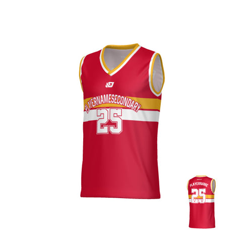 Champion Basketball Jersey - Red & Yellow