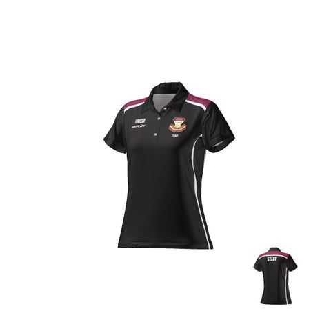 Robert Townson High School - Polo Burgundy Womens