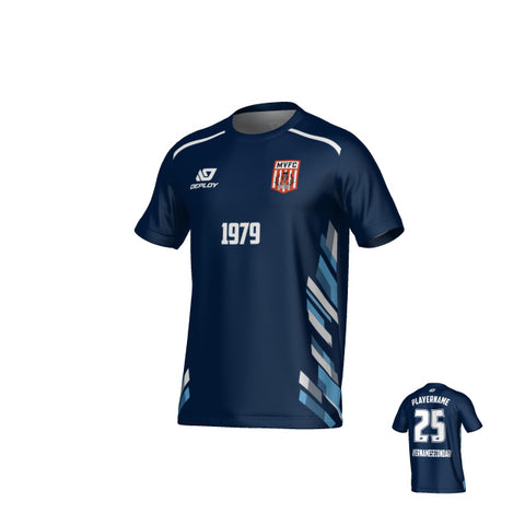 MOSS VALE FC SUMMER - TURBO - NAVY