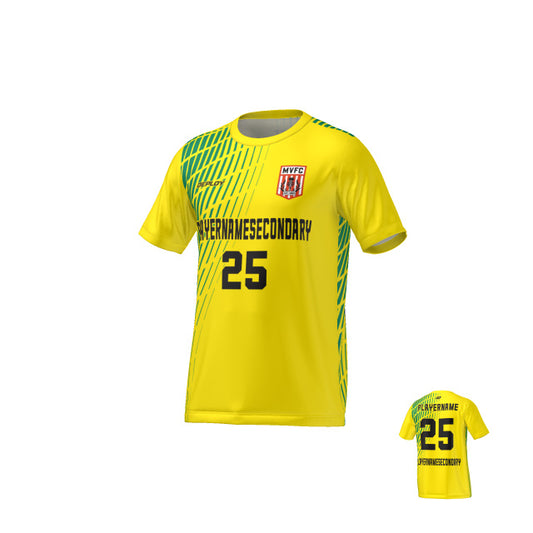 Moss Vale FC - Flight Jersey Gradient - Yellow