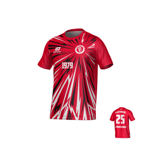 Burst Jersey - Red