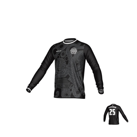 Hellenic Athletic Club - Supporter Long Sleeve Jersey Black