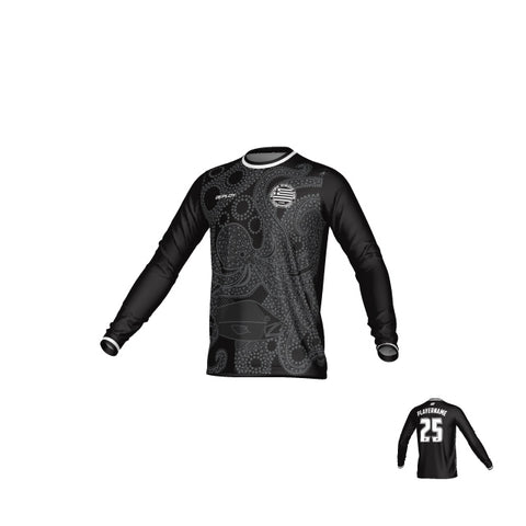 Hellenic Athletic Club - Supporter Long Sleeve Jersey Black