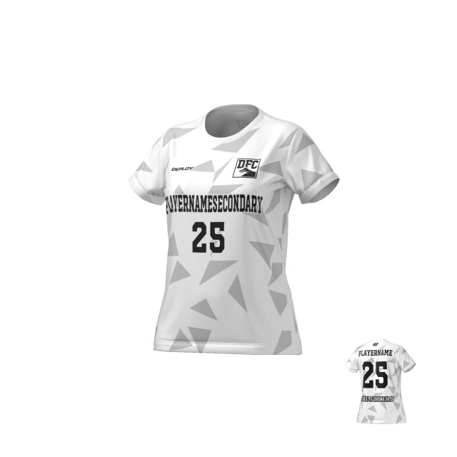 Flight Jersey Womens Fragments - White - Deploy Football - Australia's Best Footballs & Soccer Balls