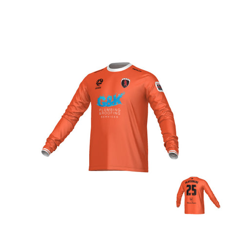 LA TROBE UNIVERSITY SOCCER CLUB - JUNIOR BOYS U9 ONLY - GOALKEEPER LONG SLEEVE JERSEY