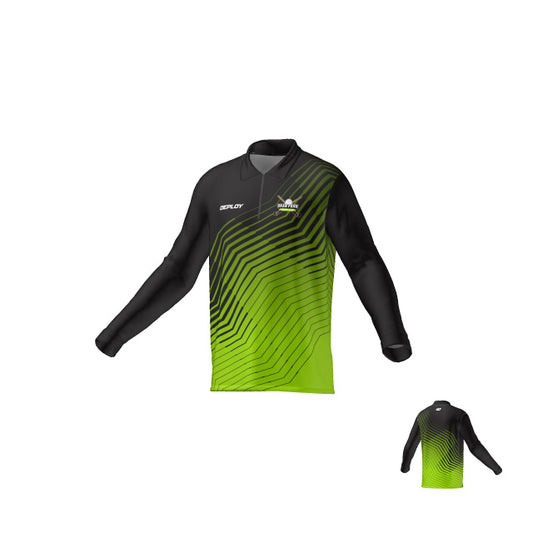 Oran Park Hockey - Club Polo Stripe Long Sleeve - Deploy Football - Australia's Best Footballs & Soccer Balls