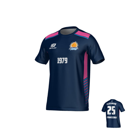 SUTHERLAND SHIRE FA SUMMER - APEX - NAVY & PINK