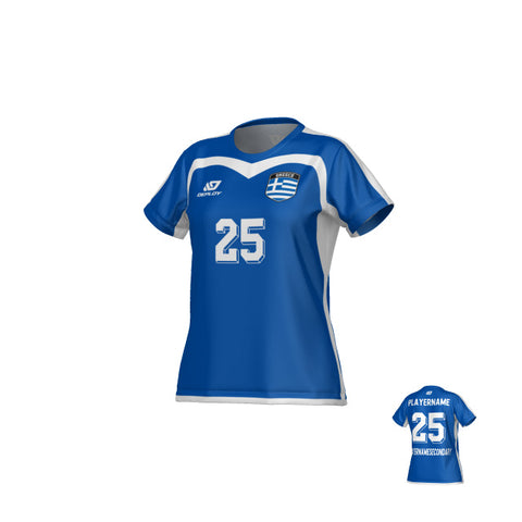 Greece Home Womens Jersey