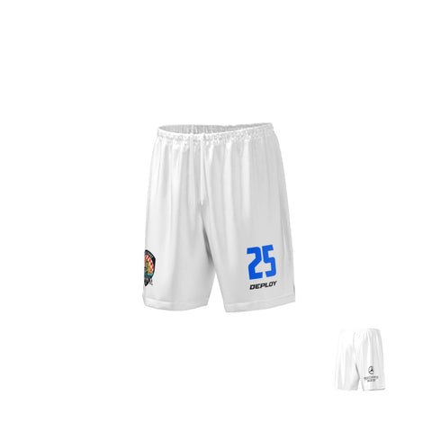 Gold Coast Strikers - Playing Shorts - White and Blue