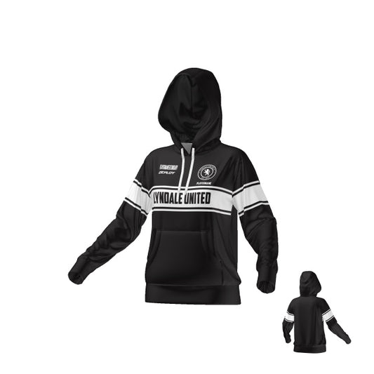 Lyndale United Football Club - Versa Hoodie (Black) - Ladies