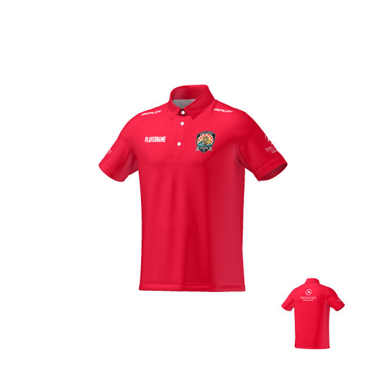Gold Coast Strikers - Club Polo - Red