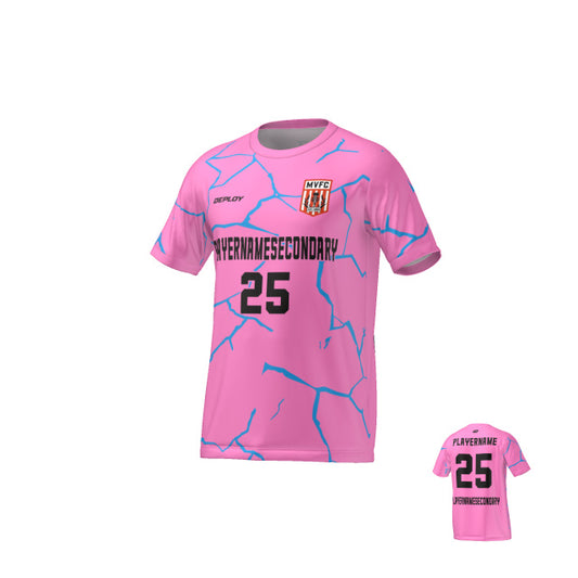 Moss Vale FC - Flight Jersey Crack - Pink