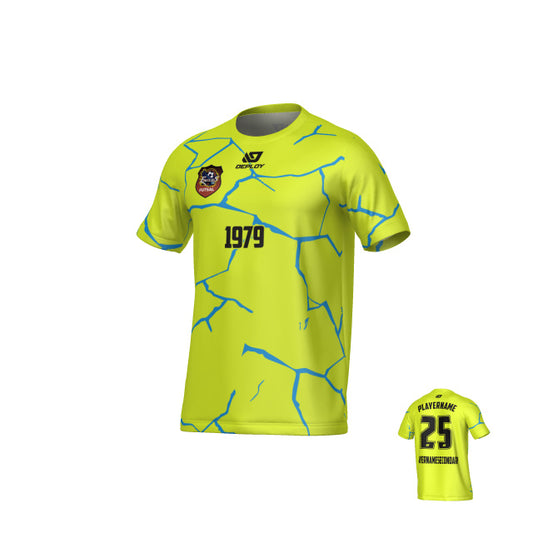 CHANDLER FUTSAL SUMMER - CRACKS - NEON YELLOW