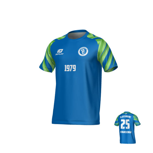 Surge Jersey - Blue & Neon Green