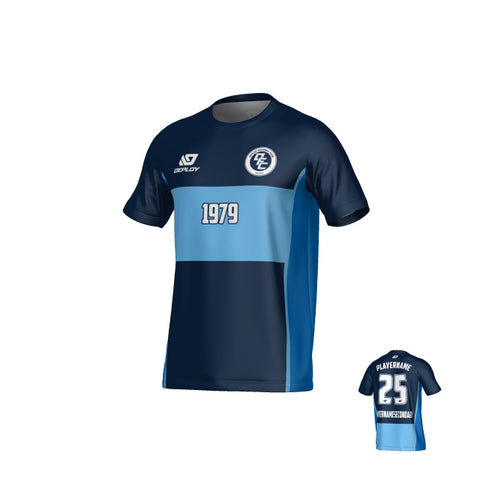 Shift Jersey - Navy & Sky Blue