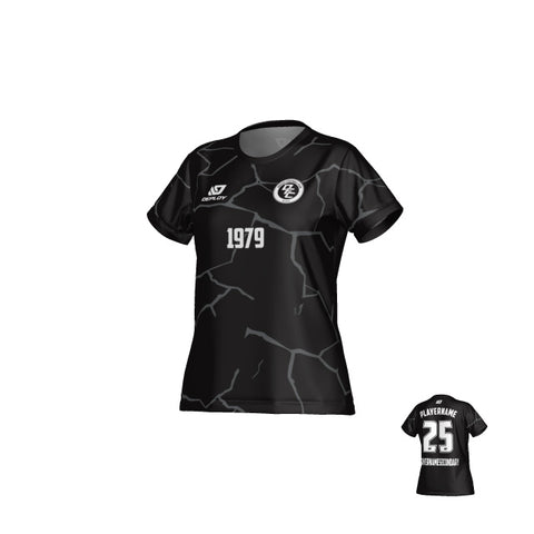 Crack Womens Jersey - Black