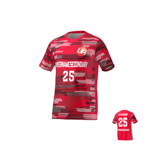 URBAN REC - FLIGHT JERSEY GLITCH - RED