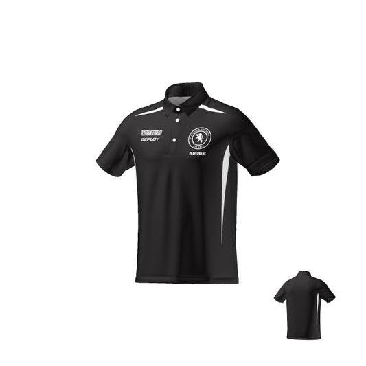 Lyndale United Football Club - Club Polo (Black) - Unisex & Youth