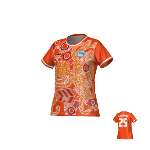 Hellenic Athletic Club - Ladies Supporter Jersey Orange