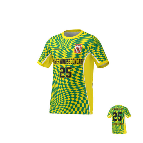Moss Vale FC- Flight Jersey Warpped- Yellow