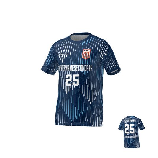 Moss Vale FC - Flight Jersey Faded - Navy