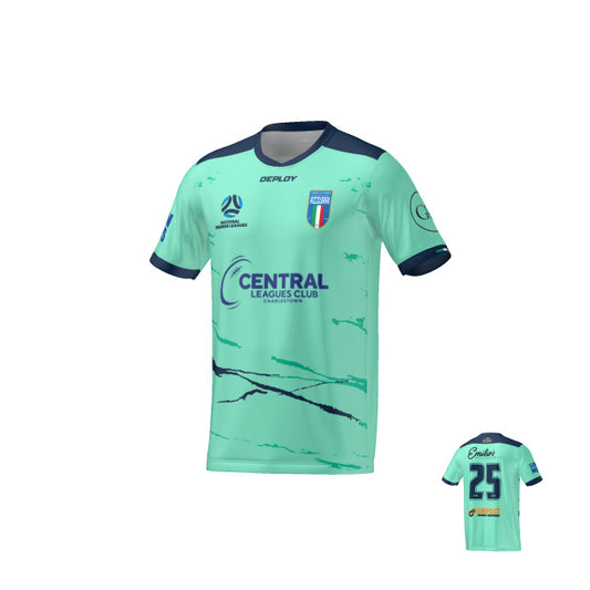 Charlestown Azzurri FC - 2025 Training/Away Jersey Mens NPL Res Grade