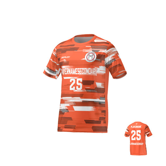 Northbridge FC - Flight Jersey Glitch - Orange