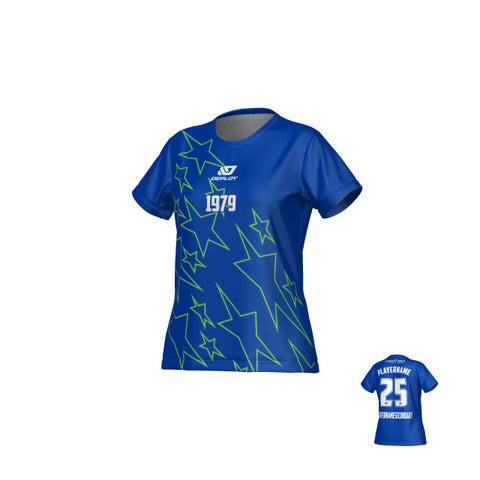 DUBBO 6s SUMMER - LADIES STARS ROYAL BLUE