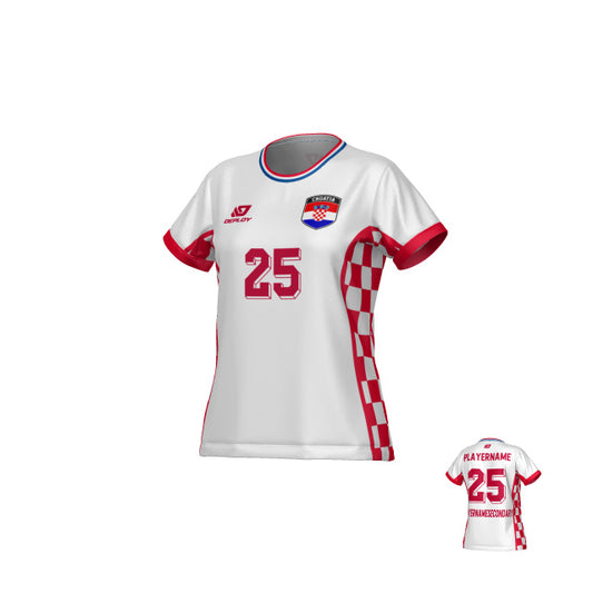 Croatia Home Womens Jersey