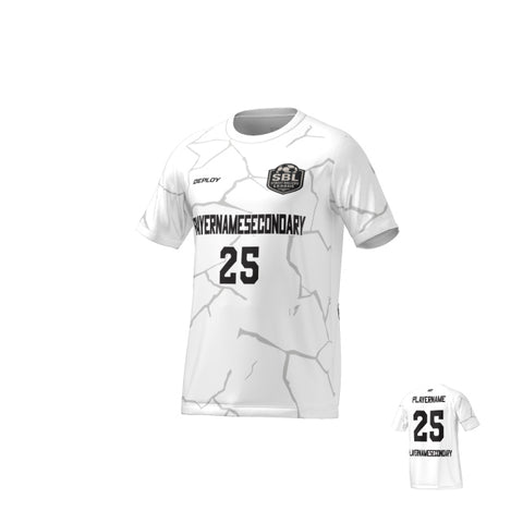 Street Ballers League - Flight Jersey Cracks - White
