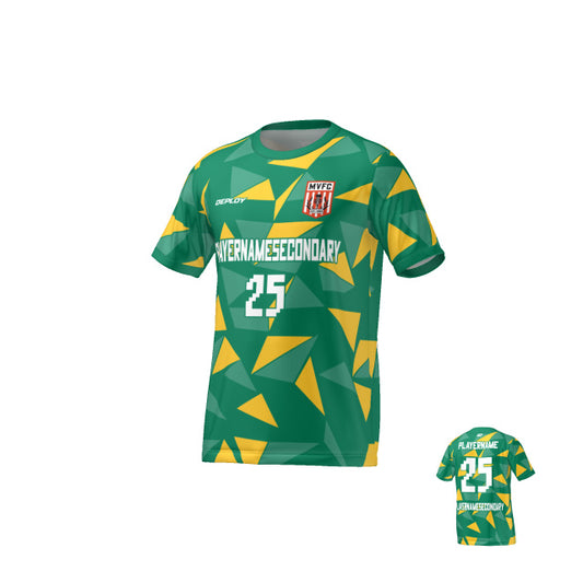 Moss Vale FC - Flight Jersey Fragments - Green