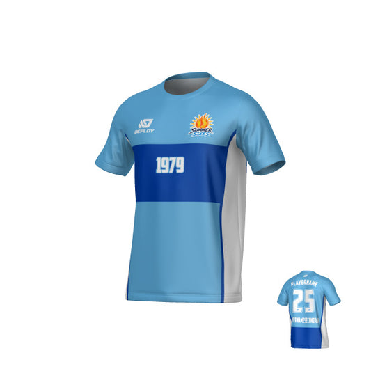 SUTHERLAND SHIRE FA SUMMER - SHIFT - SKY BLUE