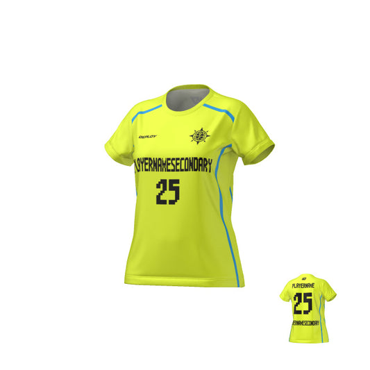 Flight Jersey Womens Line - Neon Yellow