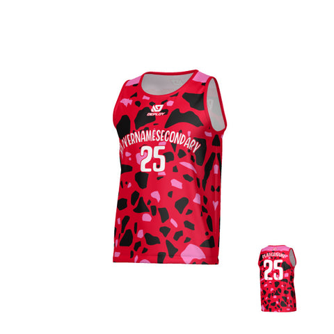 Pebbles Sports Singlet - Red