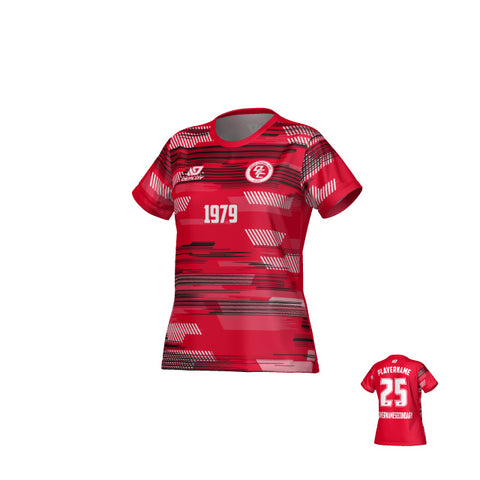 Glitch Womens Jersey - Red
