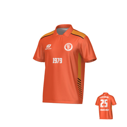Apex Collared Jersey - Orange