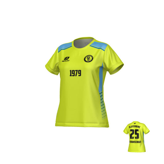 Apex Womens Jersey - Neon Yellow